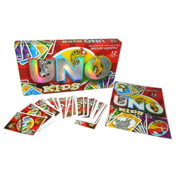 Настільна гра Danko Toys UNO Kids логічна для дітей SPG11
