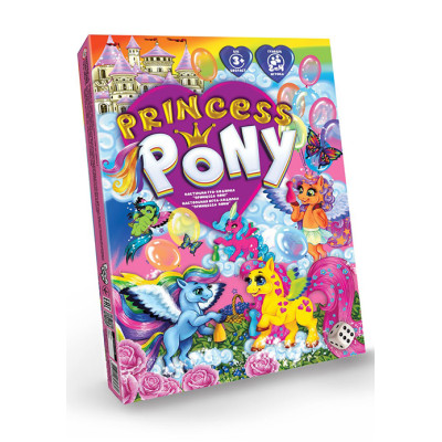 Настільна гра Danko Toys "Princess Pony" розважальна DTG96
