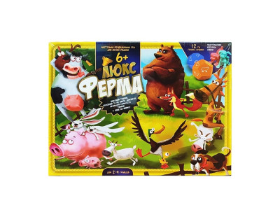 Настільна гра Danko Toys "Ферма"велика G-FL-01-02