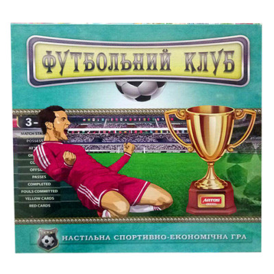 Настільна спортивно-економічна гра Футбольний клуб Ост.0963 NEW