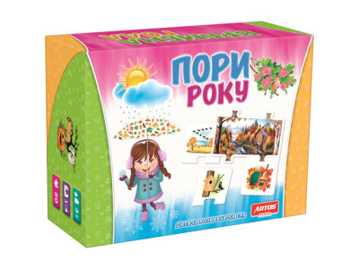 Розвивальна гра "Пори року" Ост.0567NEW