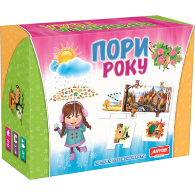 Розвивальна гра "Пори року" Ост.0567NEW