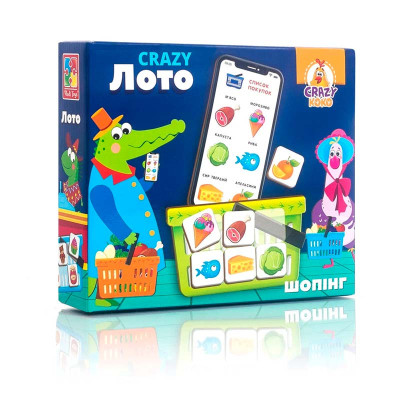 Гра настільна Vladi Toys Crazy Лото дитяча VT8055-09