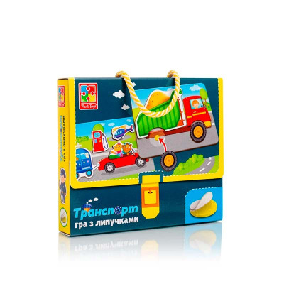 Гра настільна Vladi Toys "Транспорт" розвиваюча VT1302-28