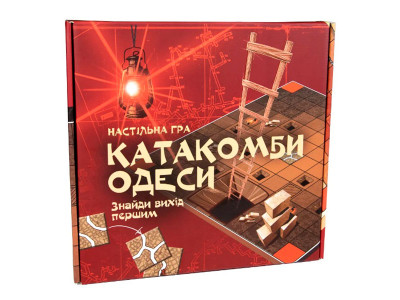 Настільна гра Strateg Катакомби Одеси розважальна українською мовою 30285