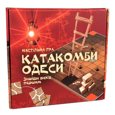 Настільна гра Strateg Катакомби Одеси розважальна українською мовою 30285