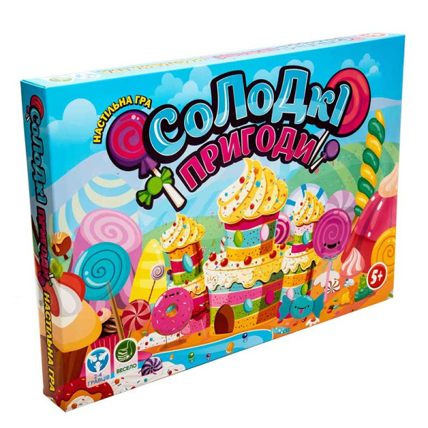 Настільна гра Strateg "Солодкі пригоди" 30504