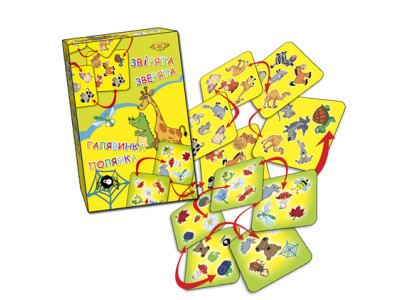 Гра настільна "Назви пару" Поляна та звірята МКЕ0503