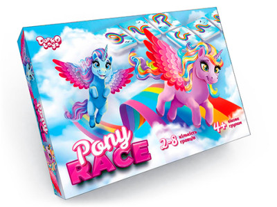 Настільна розважальна гра "Pony Race" G-PR-01-01 Настільна розважальна гра "Pony Race" G-PR-01-01