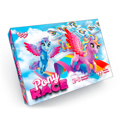 Настільна розважальна гра "Pony Race" G-PR-01-01