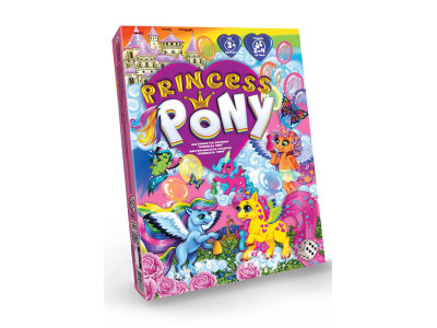 Настільна гра Danko Toys "Princess Pony" розважальна DTG96