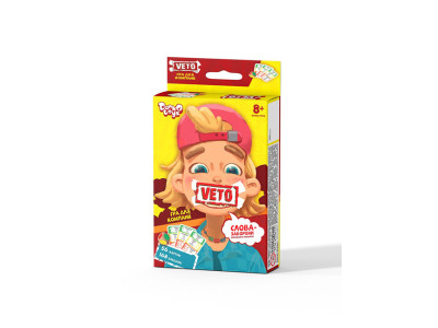 Настільна гра Danko Toys "VETO" розважальна VETO-02-01U