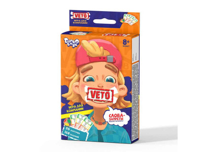 Настільна гра "VETO" міні укр VETO-02