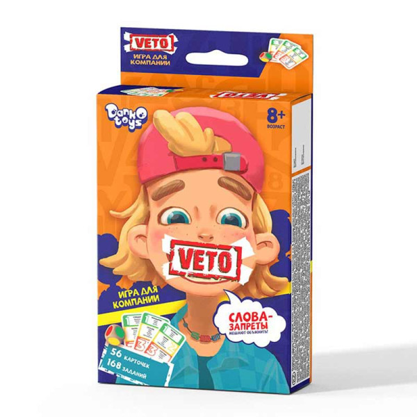 Настільна гра "VETO" міні укр VETO-02