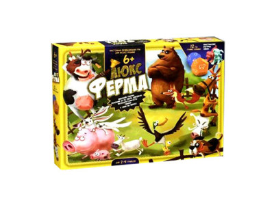 Настільна гра Danko Toys "Ферма"велика G-FL-01-02