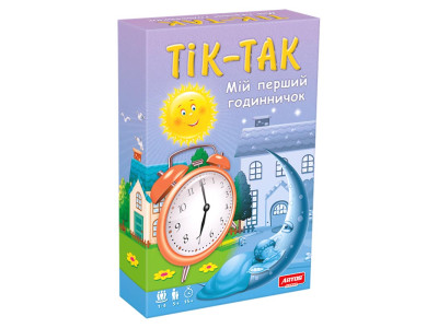 Гра Серія Розумний малюк "ТІК-ТАК" Ост.0819 Гра Серія Розумний малюк "ТІК-ТАК" Ост.0819