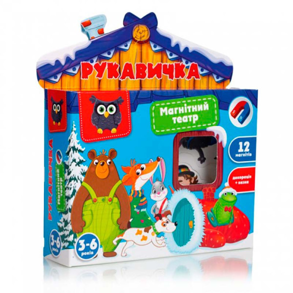 Магнітний театр Vladi Toys "Рукавичка" Академія розвитку VT3206-28