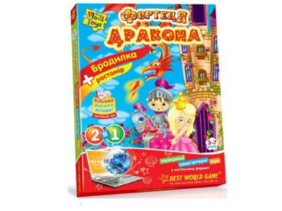 Гра-ходилка "Фортеця дракона" VT2201-03 Гра-ходилка "Фортеця дракона" VT2201-03