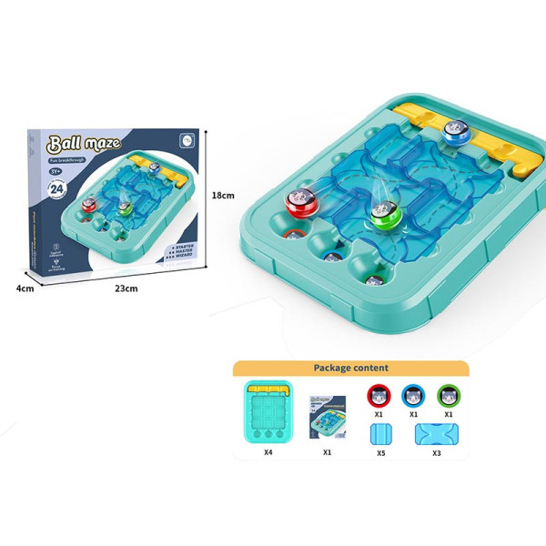 Настільна гра лабіринт з кульок 920-6