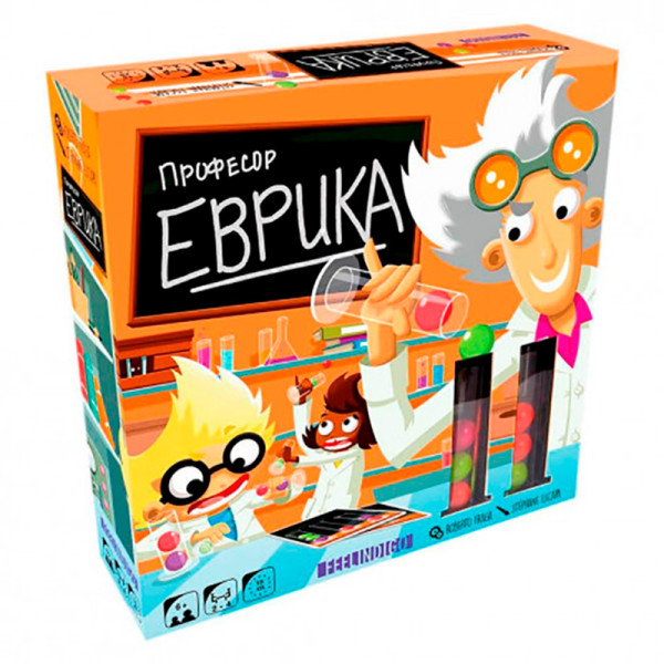 Настільна гра - Професор Еврика 6+ FI7006