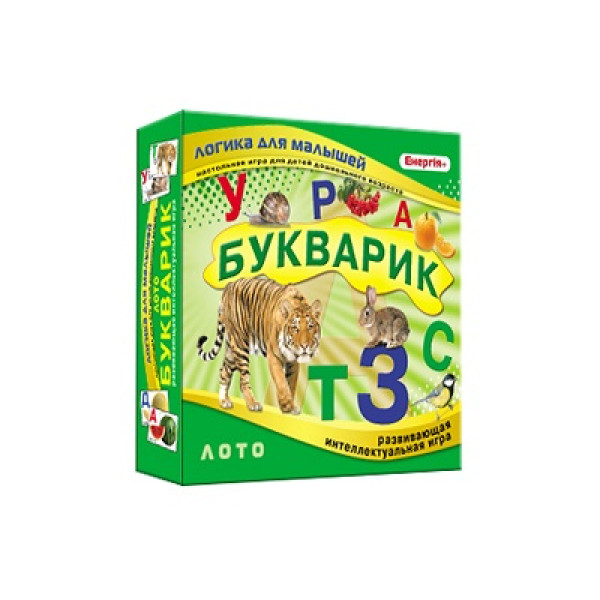 Настільна гра "Лото" "Букварик" Эн.3019 Настільна гра "Лото" "Букварик" Эн.3019