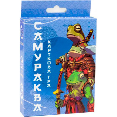 Карткова гра Strateg Самураква розважальна українською мовою 30322