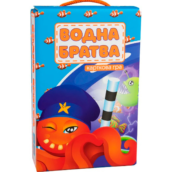 Настільна гра Strateg Водна братва українською мовою 30284 Настільна гра Strateg Водна братва українською мовою 30284