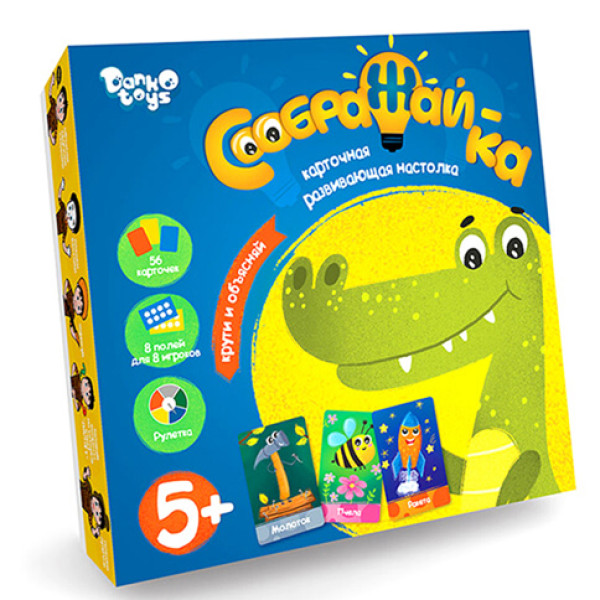 Настільна гра Danko Toys ""Соображай-ка" розвиваюча GSO-01-01