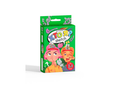 Настільна гра Danko Toys "Хто Я?" розважальна HIM-06-01U Настільна гра Danko Toys "Хто Я?" розважальна HIM-06-01U