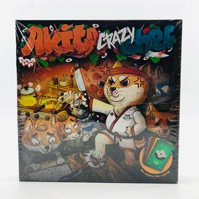 Настільна гра Danko Toys "Akita Crazy Chef" для дітей G-ACC-01-01