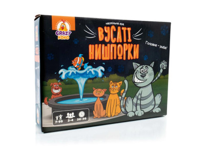Настільна гра Vladi Toys Вусаті нишпорки маршрутна VT8055-44 Настільна гра Vladi Toys Вусаті нишпорки маршрутна VT8055-44