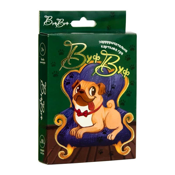 Карткова гра 30955 (укр) "Вуф Вуф" в кор-ці 14-93-22 см 30955