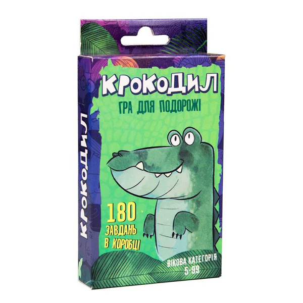 Розважальна гра 30557 (укр) "Крокодил" в кор-ці 147-8-2см 30557 Розважальна гра 30557 (укр) "Крокодил" в кор-ці 147-8-2см 30557