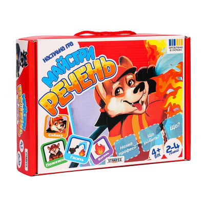 Настільна гра Strateg Майстри речень 30682