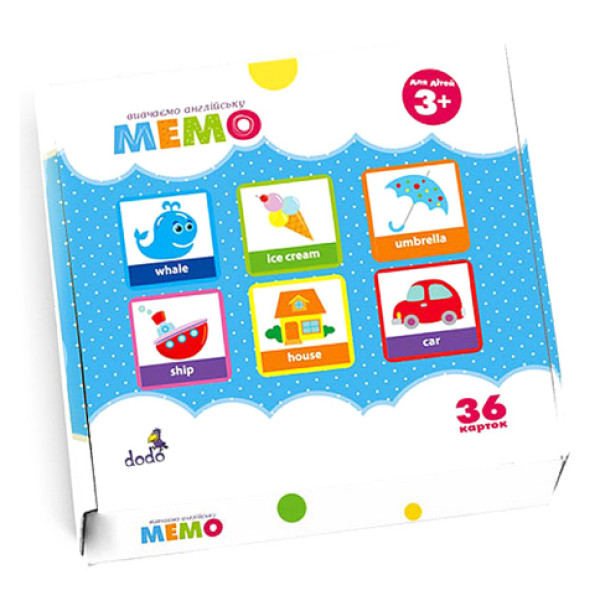Настільна гра "Мемо" 300104