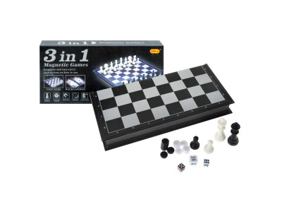 Шахи магнітні 3в1 A-Toys 98603