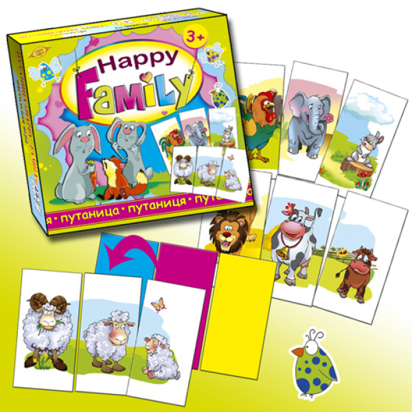 Настільна гра "Плутанина. Happy Family" МКБ0140