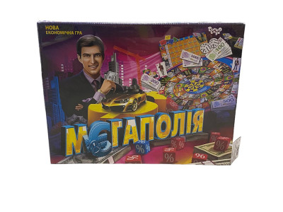 Гра настільна Danko Toys "Мегаполія" дитяча DTG6U