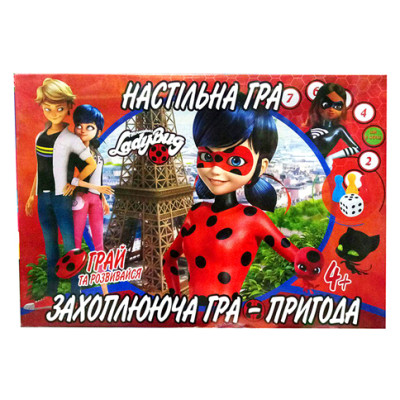 Настільна гра бродилка Захоплююча гра - пригода Леді Баг (у) CHE2366