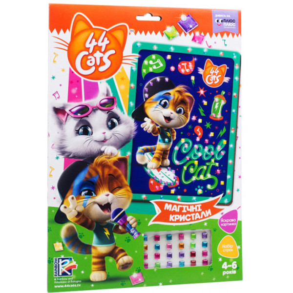 Набір для творчості "Блискуча мозаїка. 44 Кота" VT4411-02 Набір для творчості "Блискуча мозаїка. 44 Кота" VT4411-02