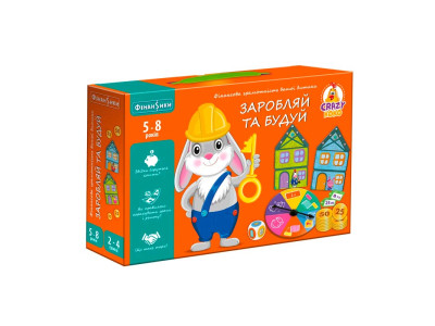 Гра настільна Vladi Toys Заробляй та будуй економічна VT2312-04