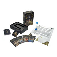 Настільна гра qbee "Мафія" з пісочним годинником QB701-001 Настільна гра qbee "Мафія" з пісочним годинником QB701-001