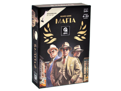 Настільна гра qbee "Мафія Делюкс" з пісочним годинником повязками для очей номерками QB701-002 Настільна гра qbee "Мафія Делюкс" з пісочним годинником повязками для очей номерками QB701-002