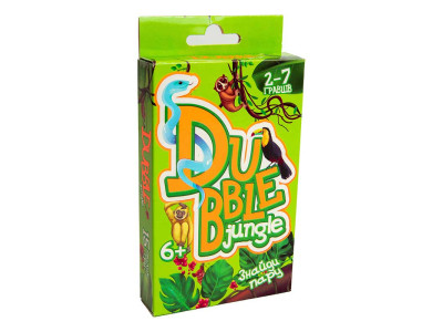 Настільна гра 30344 (укр) "Dubble jungle" в кор-ці 8-128-22 см 30344