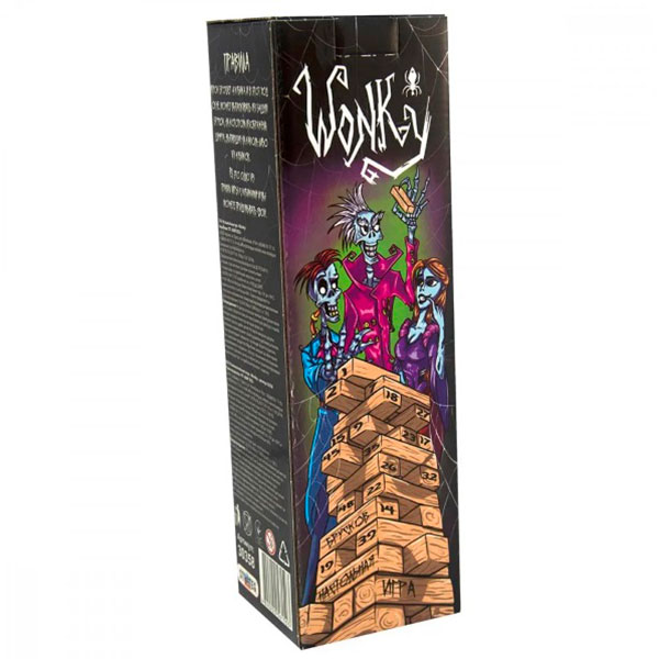 Розважальна гра "Wonky" (рус) Strateg 30358