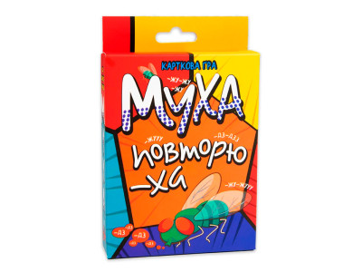 Настільна гра Stateg Муха-повторюха розважальна українською мовою (30380) 30380 Настільна гра Stateg Муха-повторюха розважальна українською мовою (30380) 30380