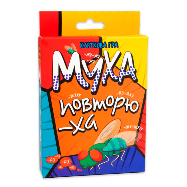 Настільна гра Stateg Муха-повторюха розважальна українською мовою (30380) 30380