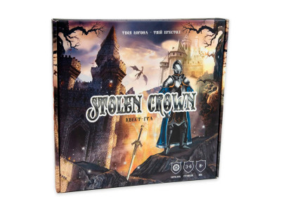 Настільна гра Strateg Stolen Crown українською мовою 30811 Настільна гра Strateg Stolen Crown українською мовою 30811