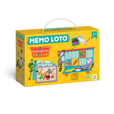 Настільна гра Dodo MEMO LOTO Супермаркет 301228