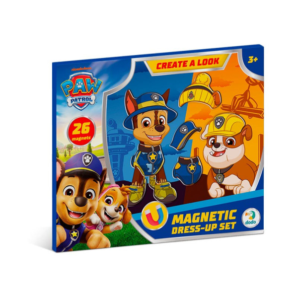 Одягалка Dodo Paw Patrol Гонщик і Кремез магнітна 200698 Одягалка Dodo Paw Patrol Гонщик і Кремез магнітна 200698